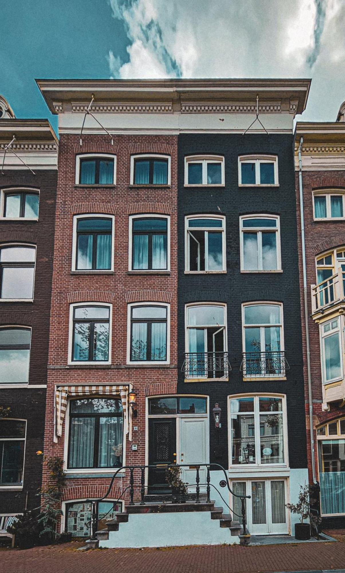 The Black Beauty Private Studio With Canal View From 1799 Amsterdam Exterior foto