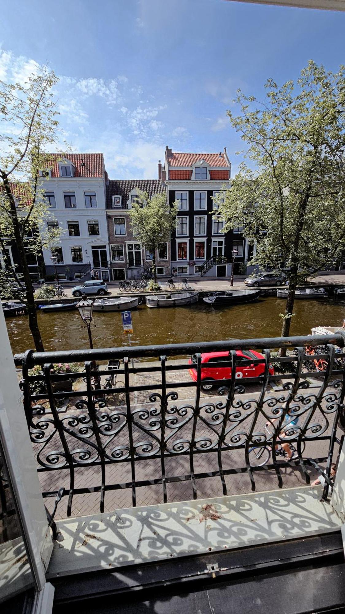 The Black Beauty Private Studio With Canal View From 1799 Amsterdam Exterior foto