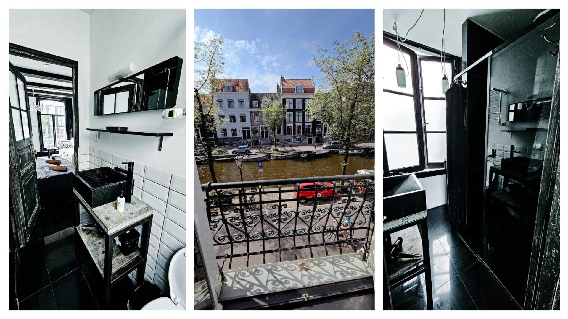 The Black Beauty Private Studio With Canal View From 1799 Amsterdam Exterior foto